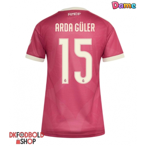 Real Madrid Arda Guler #15 Tredje trøje Dame 2026-27 Kort ærmer
